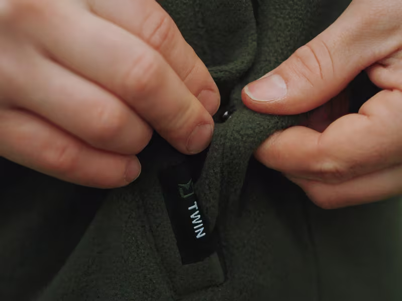 Fleece zip jacket Delphin TWIN