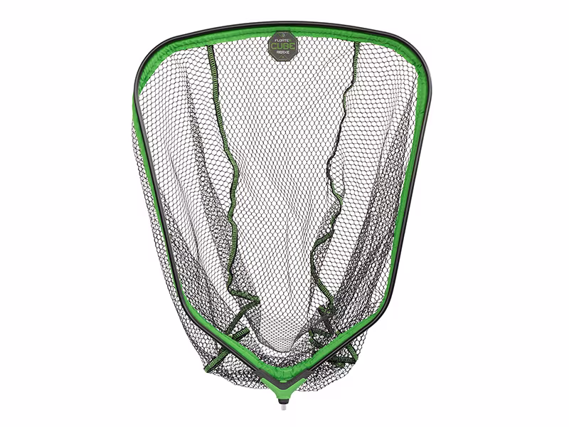 Floating landing net head Delphin REAXE FloateR CUBE
