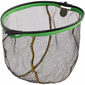 Floating landing net head Delphin REAXE FloateR FoldROUND
