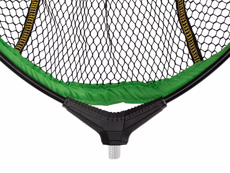 Floating landing net head Delphin REAXE FloateR FoldROUND