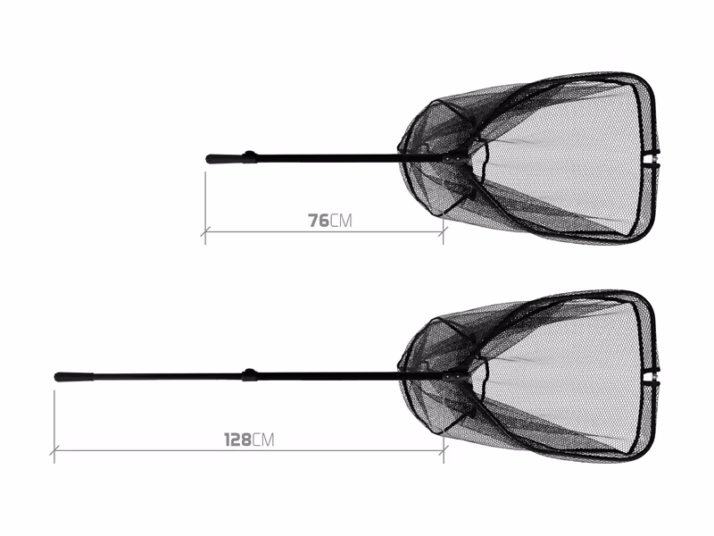 Folding landing net Delphin HALFER