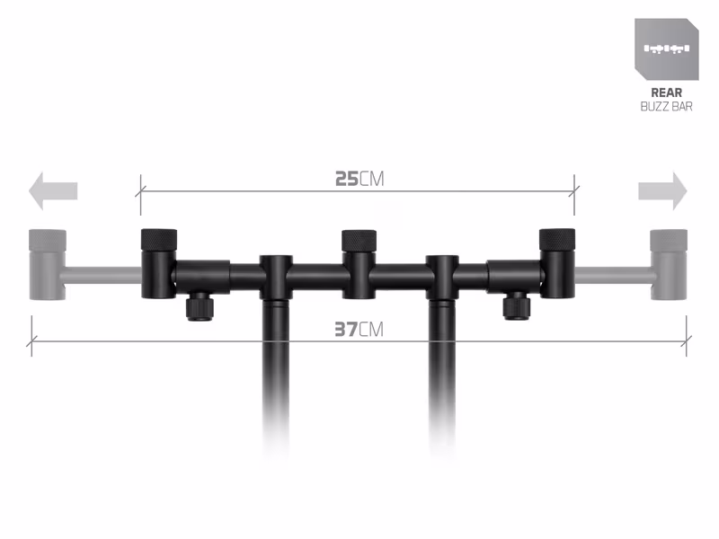 Front buzz bar FlexiMAG for 3 rods Delphin RPX / ProMAX BW