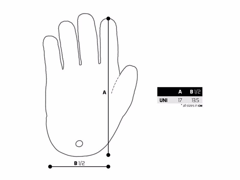 Grabber glove Delphin HAZARD