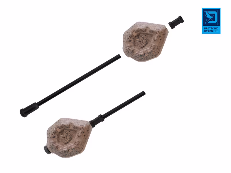 Gripper lead Delphin CyberBARBED TUBE