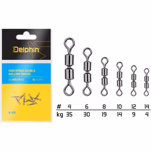 Hi speed double rolling swivel A-04
