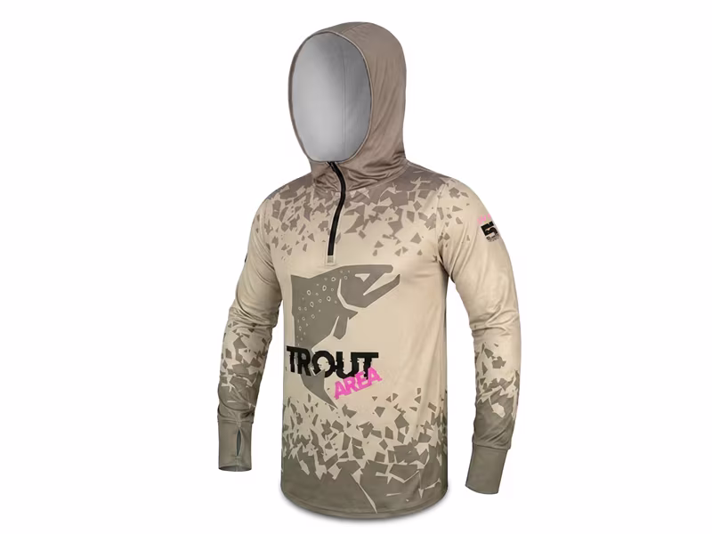 Hooded long sleeve top Delphin UV ARMOR 50+