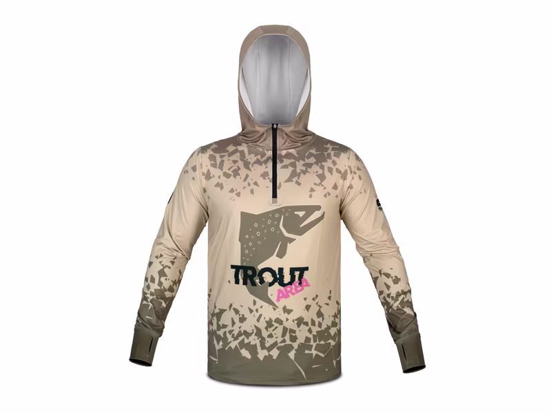 Hooded long sleeve top Delphin UV ARMOR 50+