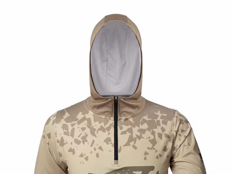 Hooded long sleeve top Delphin UV ARMOR 50+