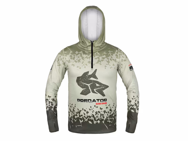 Hooded long sleeve top Delphin UV ARMOR 50+