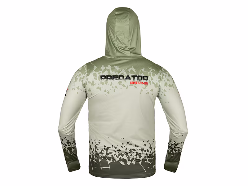 Hooded long sleeve top Delphin UV ARMOR 50+