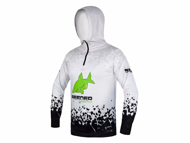 Hooded long sleeve top Delphin UV ARMOR 50+