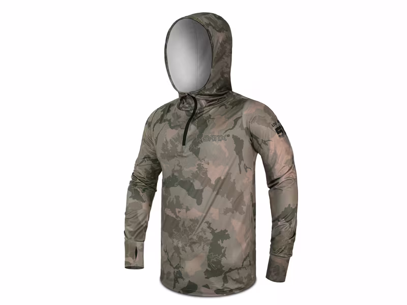 Hooded long sleeve top Delphin UV ARMOR 50+