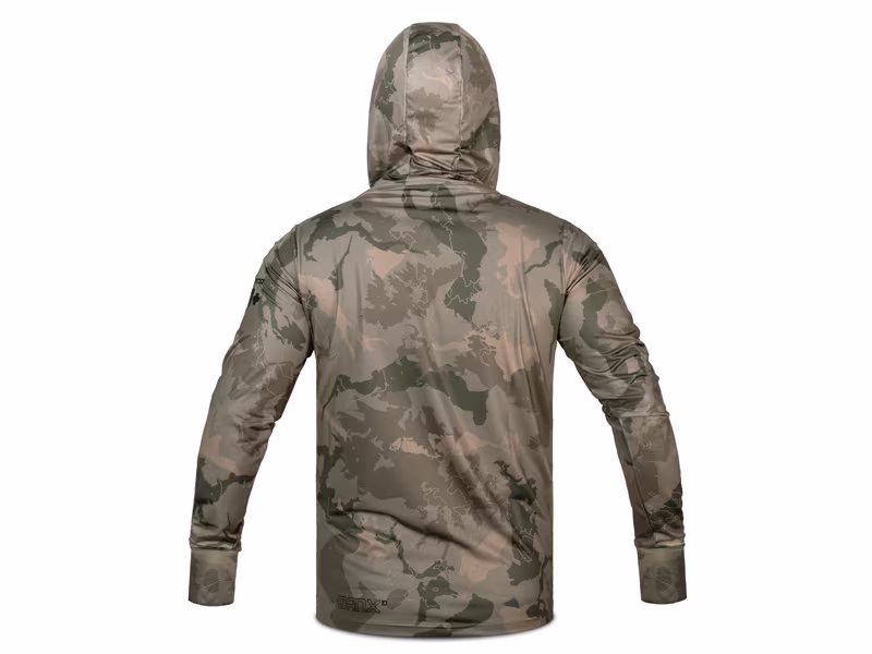 Hooded long sleeve top Delphin UV ARMOR 50+