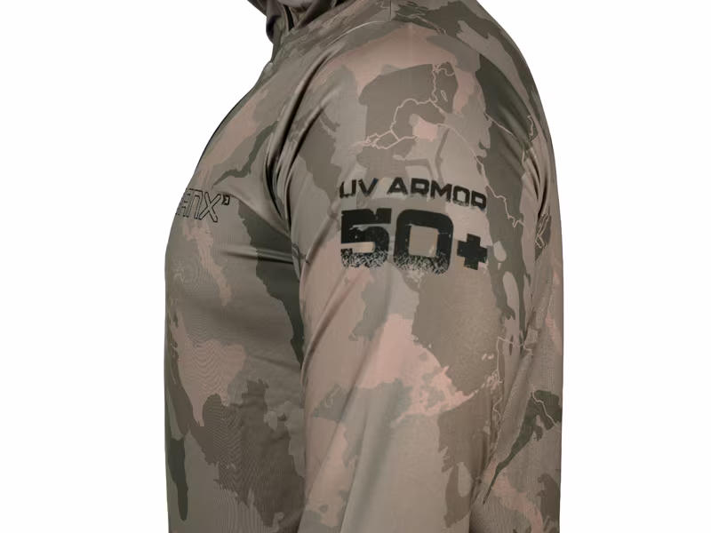 Hooded long sleeve top Delphin UV ARMOR 50+