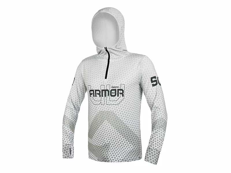Hooded long sleeve top Delphin UV ARMOR 50+