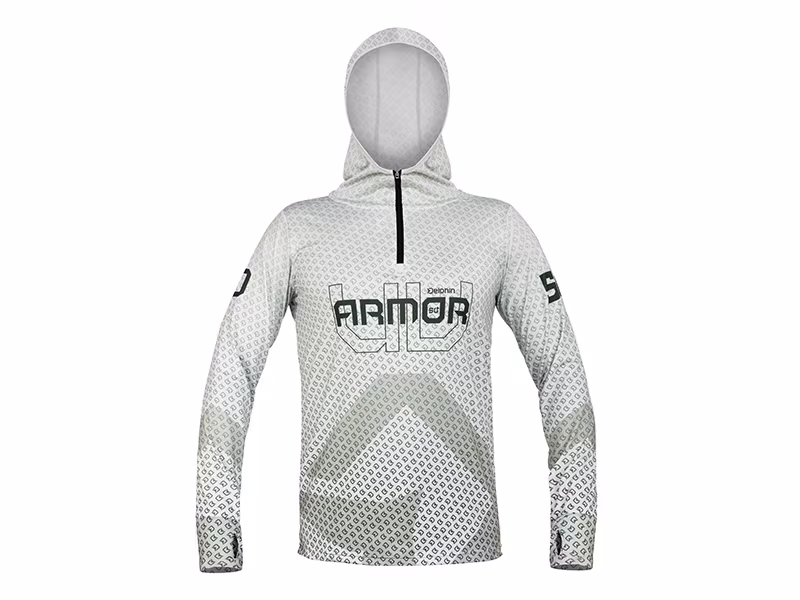 Hooded long sleeve top Delphin UV ARMOR 50+