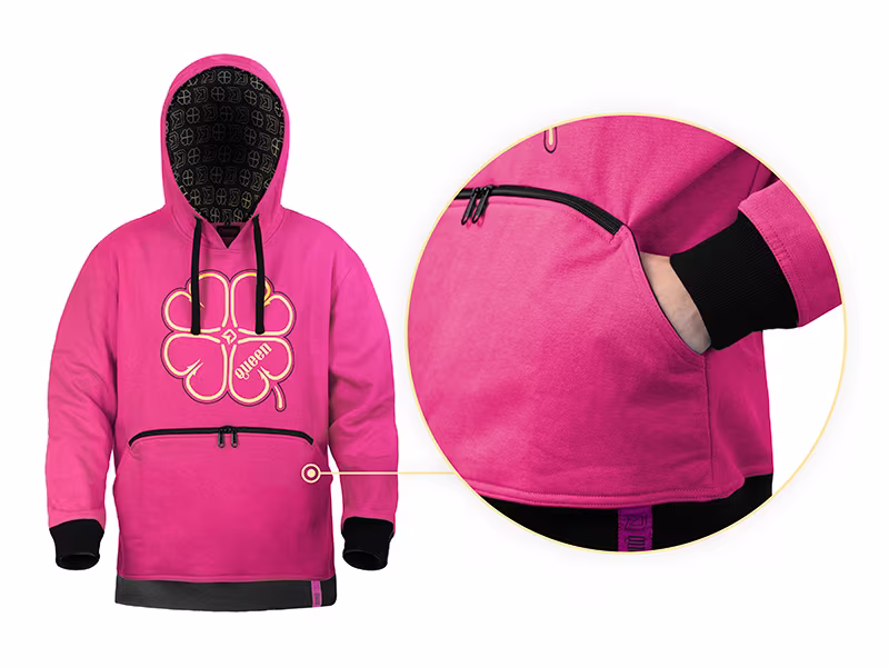 Hoodie Delphin QUEEN 4Love