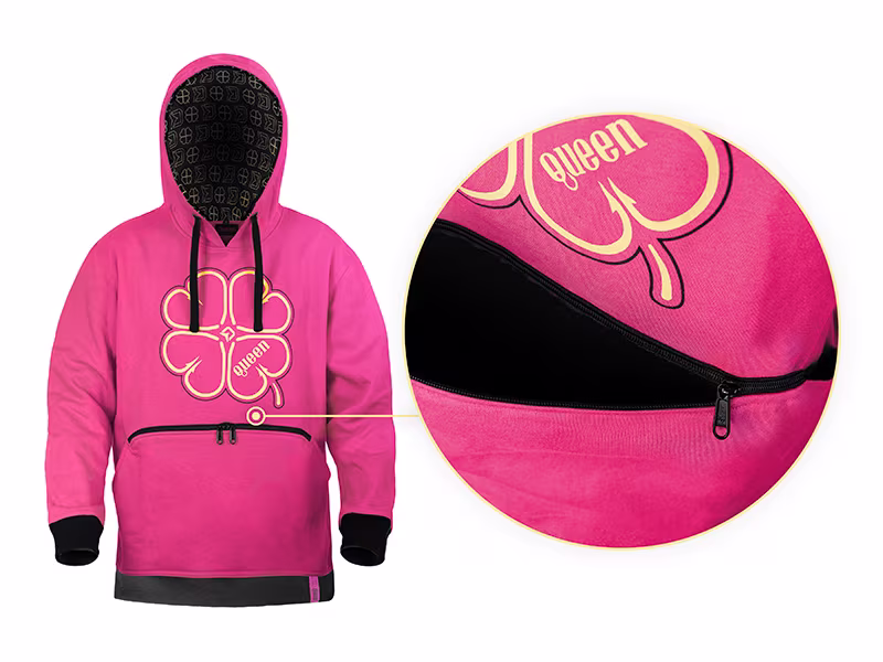 Hoodie Delphin QUEEN 4Love