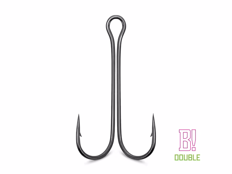 Hook Delphin B! Double / 8pcs