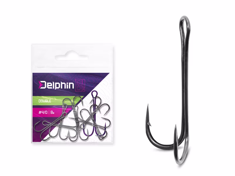 Hook Delphin B! Double / 8pcs
