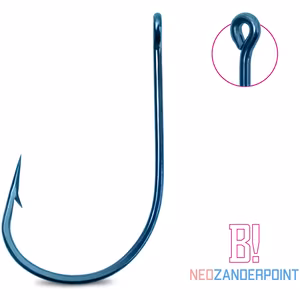 Hook Delphin B! NEO ZanderPoint BLU / 10pcs