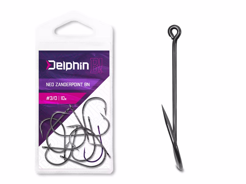 Hook Delphin B! NEO ZanderPoint BN / 10pcs