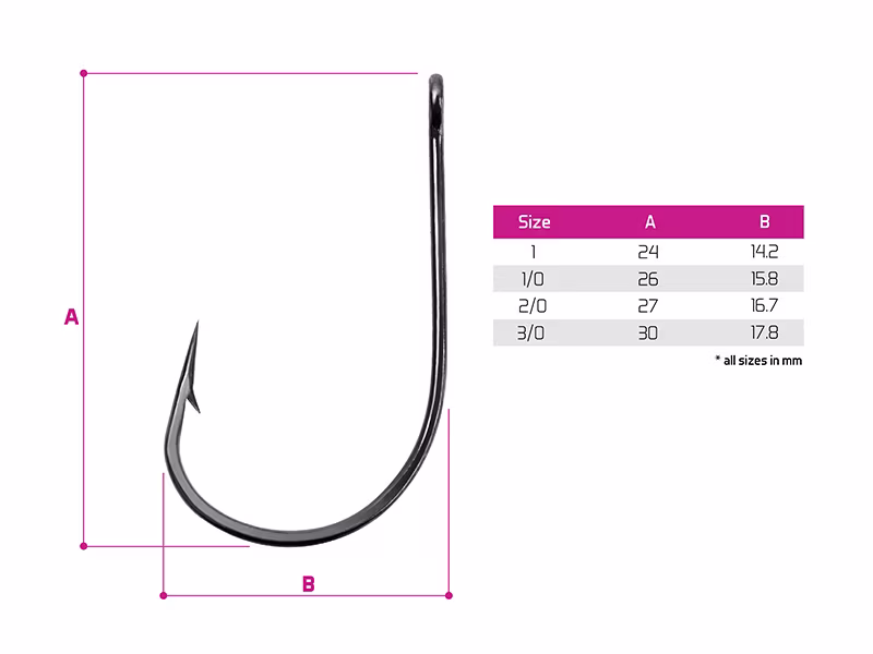 Hook Delphin B! NEO ZanderPoint BN / 10pcs
