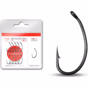 Hooks Delphin CUTER TEFCON / 10+1pcs