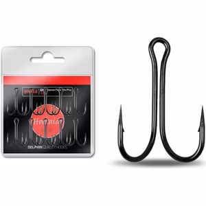Hooks Delphin Double / 9pcs