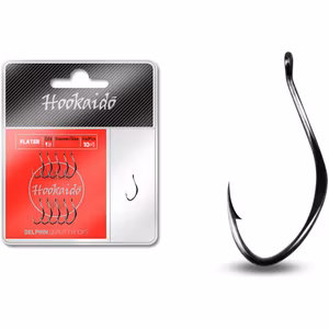Hooks Delphin FLATER ring / 10+1pcs