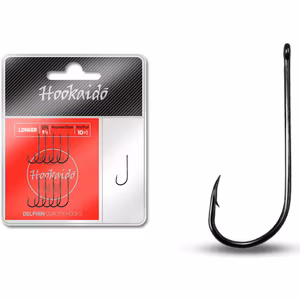 Hooks Delphin LONGER ring / 10+1pcs