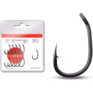 Hooks Delphin RIGER TEFCON / 10+1pcs