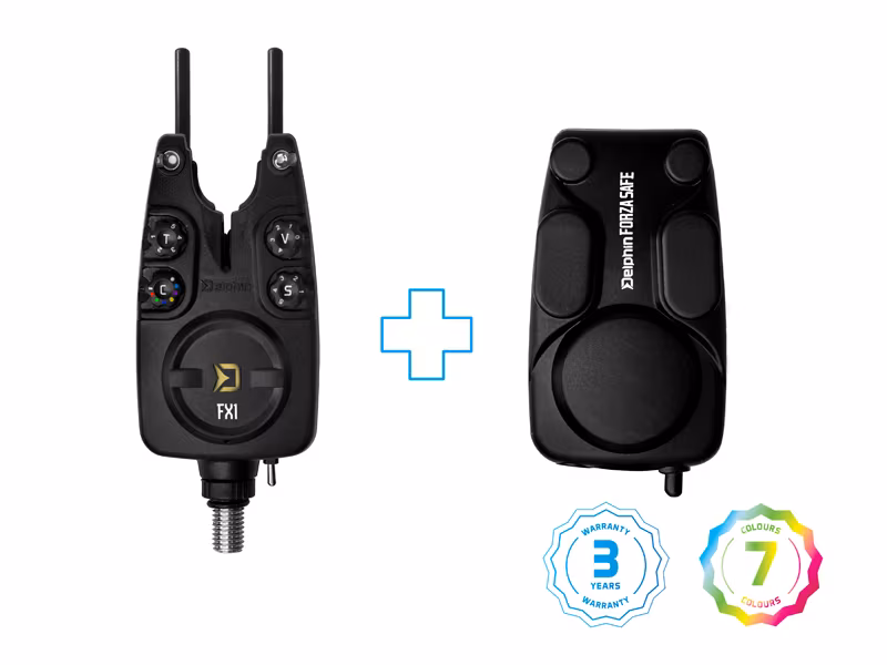 Individual bite alarm indicator Delphin FX1