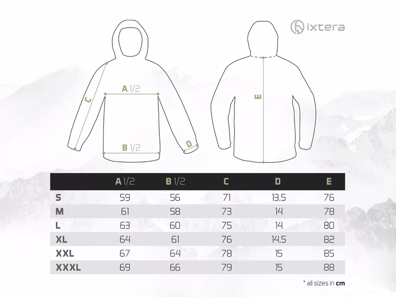 Isothermal jacket Ixtera SubZERO