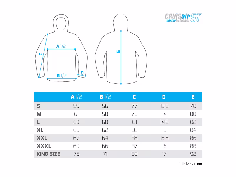 Jacket Delphin CruisAIR WINTER 5T