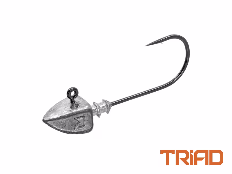 Jig head with a collar Delphin TRIAD / 5 pcs