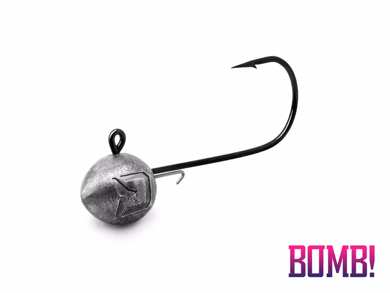 Jig head with bait holder Delphin BOMB! / 5pcs