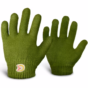 Kid knitted gloves Delphin YUPIE
