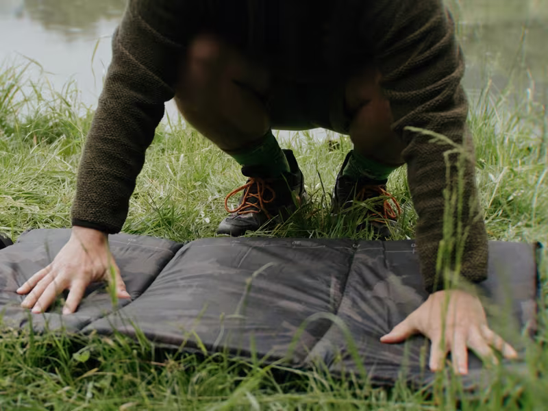 Landing mat Delphin CarpMAT BANX Camo