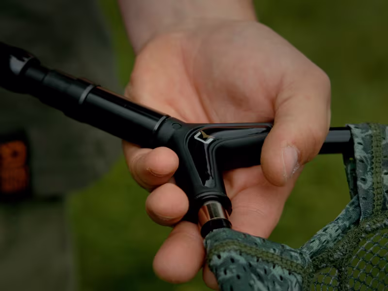 Landing net Delphin TELEFIX C2G