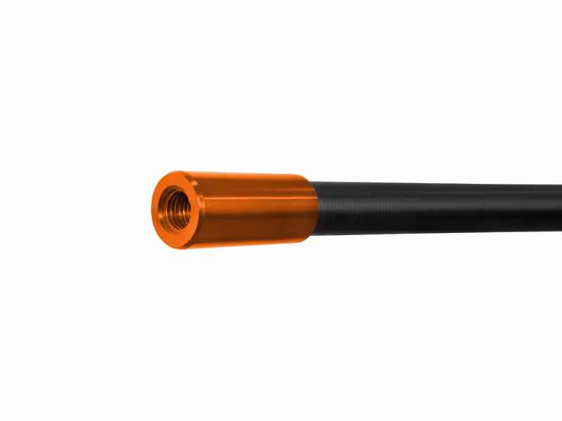 Landing net handle Delphin ATAK! SINGLE