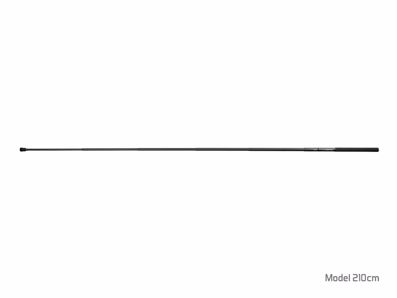 Landing net handle Delphin TeleMASTER