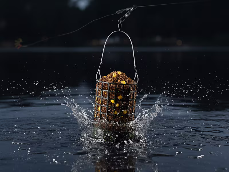 Lead-free feeder Delphin ECO ROUND