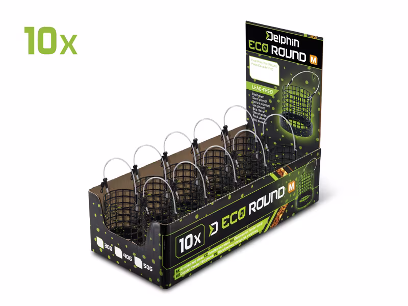 Lead-free feeder Delphin ECO ROUND
