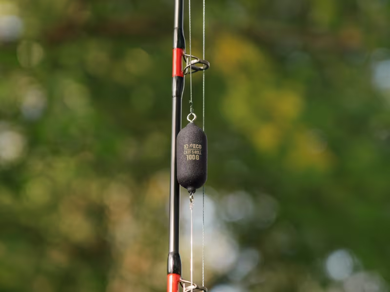 Lead-Free Sinker Delphin EcoCATF S-ROLL Rubber