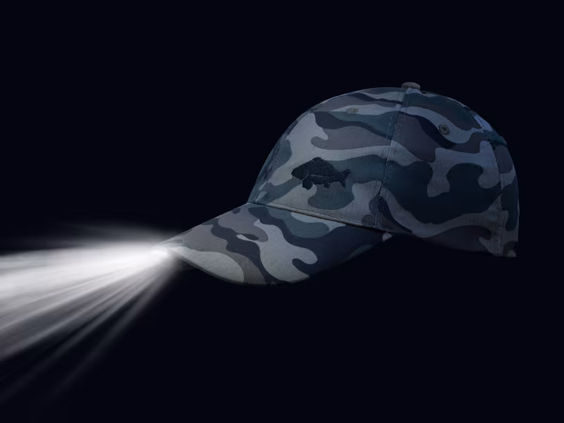 LED baseball cap OutLINE Camo