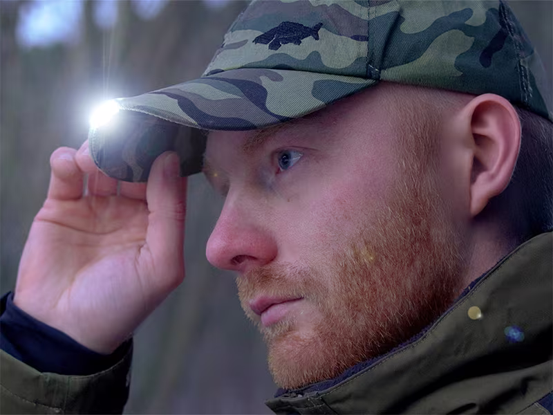 LED baseball cap OutLINE Camo
