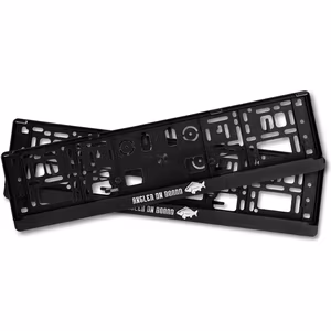 License plate holder 3D Delphin ANGLER ON BOARD / 2 pcs