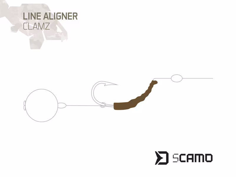 Line aligner Delphin sCAMO CLAMZ  10 pcs