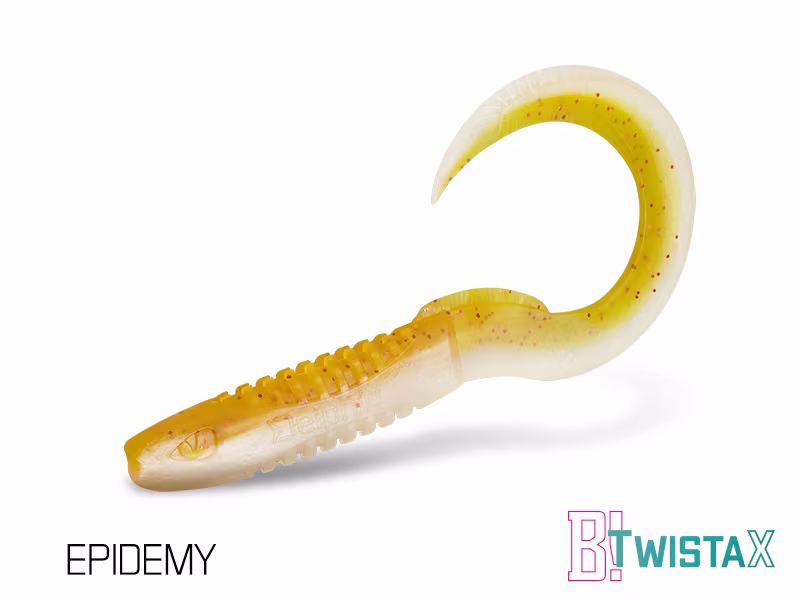 Lure Delphin TwistaX Eeltail UVs / 5pcs
